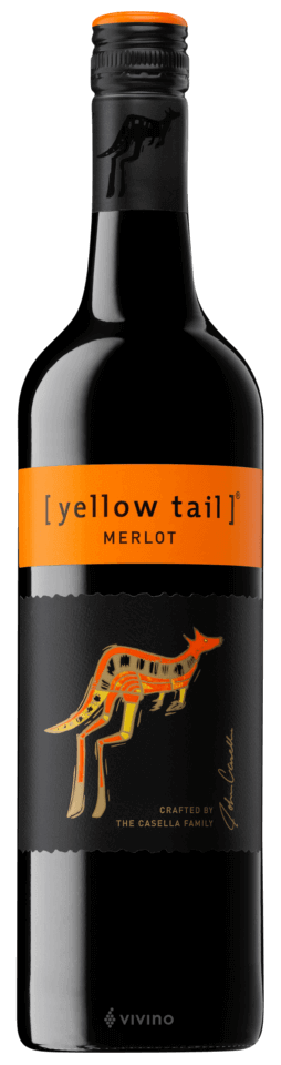 Yellow Tail - Merlot dry - 750 ml btl / Merlot trocken