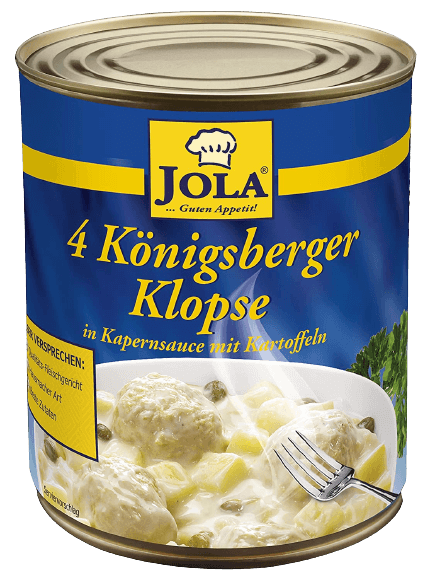 Jola - Meatballs with Capers - 800 g can / Fleischklöße mit Kapern