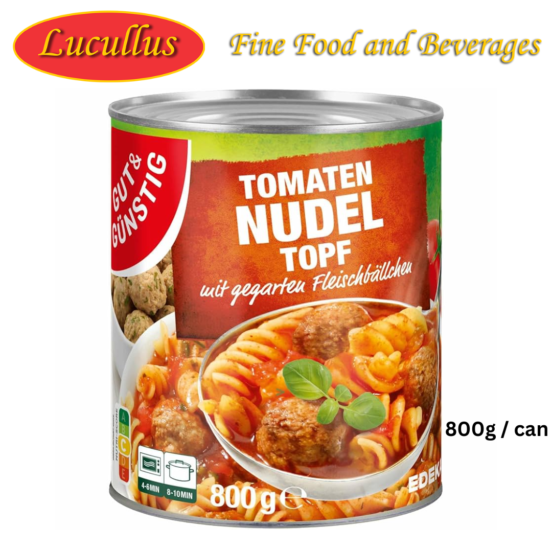 GUT & GÜNSTIG - TOMATEN NUDELTOPF / TOMATO NOODLE STEW 800G