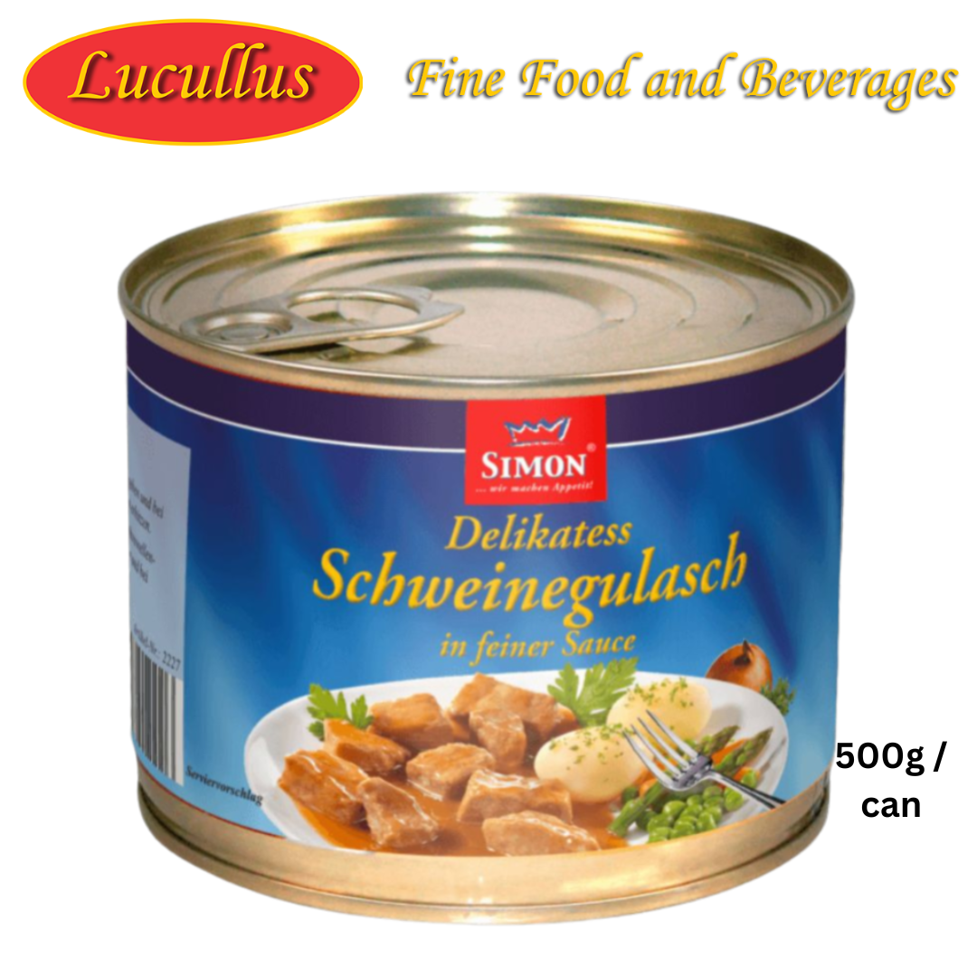 SIMON - SCHWEINEGULASCH / PORK GOULASH 500G