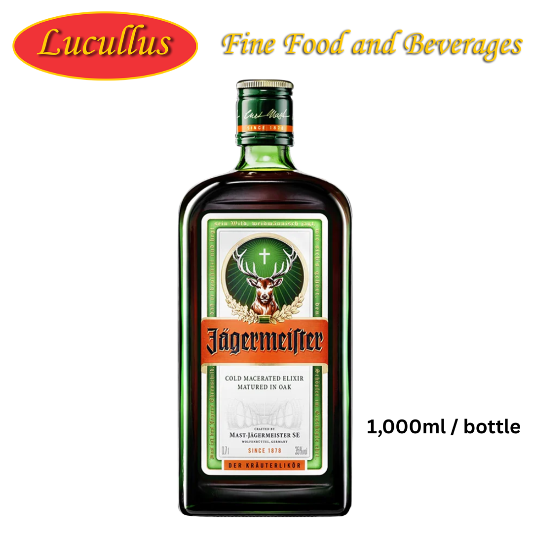 JÄGERMEISTER - KRÄUTERLIKÖR / HERBS LIQUEUR 35% 1,000ML