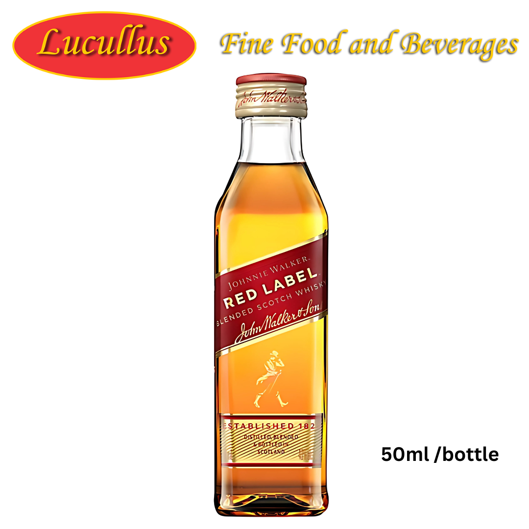 JOHNNIE WALKER - RED LABEL WHISKY 40% 50ML