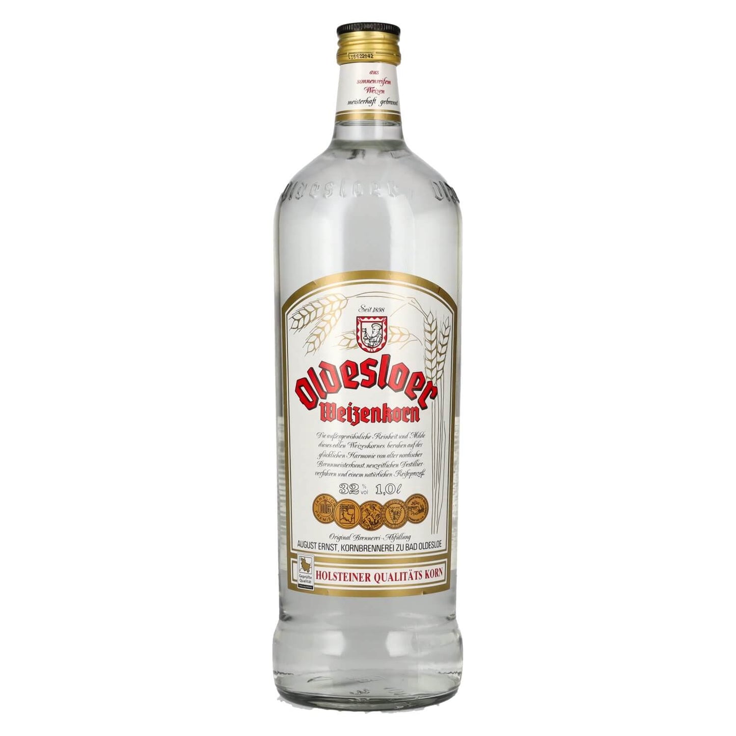 Oldesloer - Wheat Schnapps 32 % - 1000 ml btl / Weizenkorn