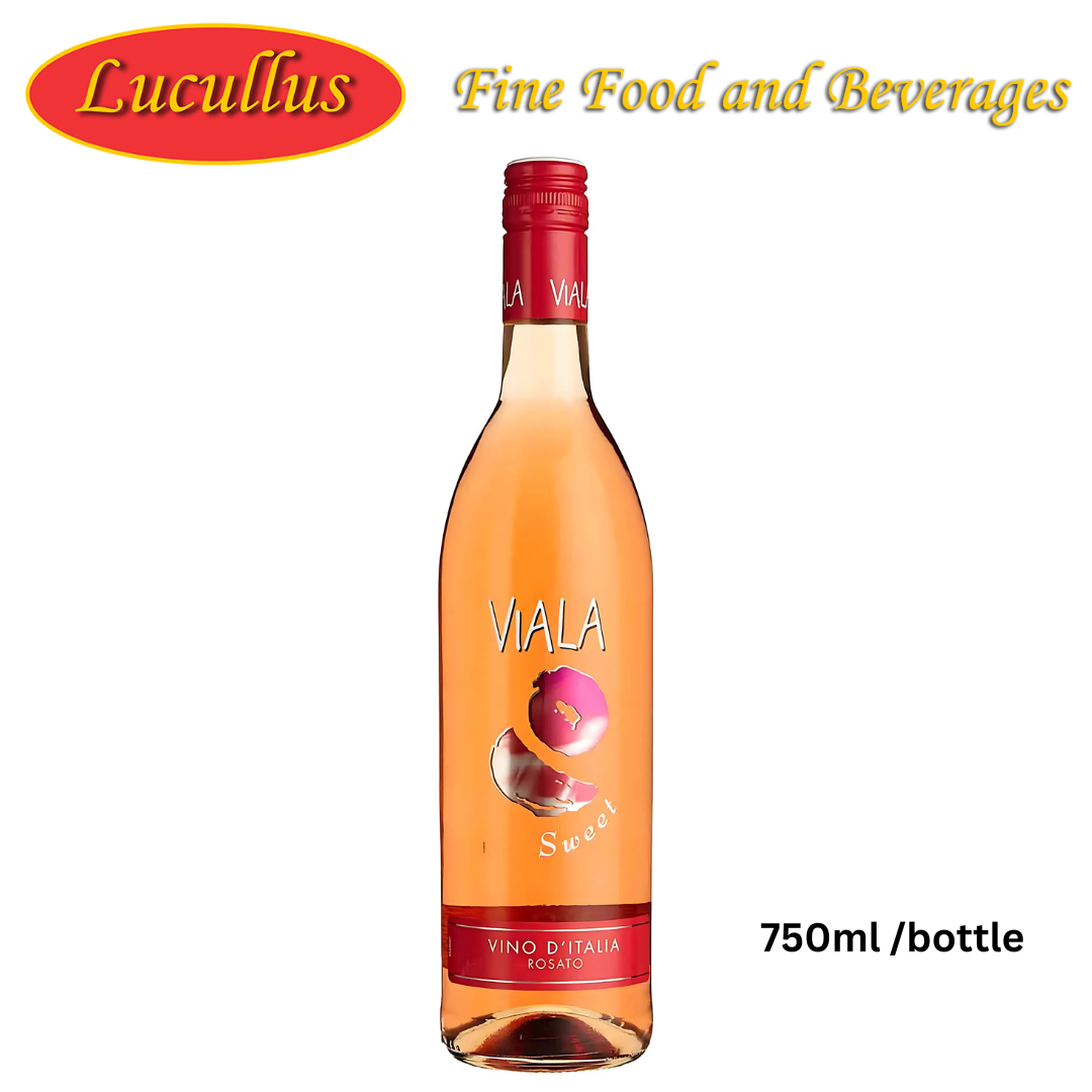 VIALA - VINO D' ITALIA SWEET ROSATO / ROSEWEIN 750ML