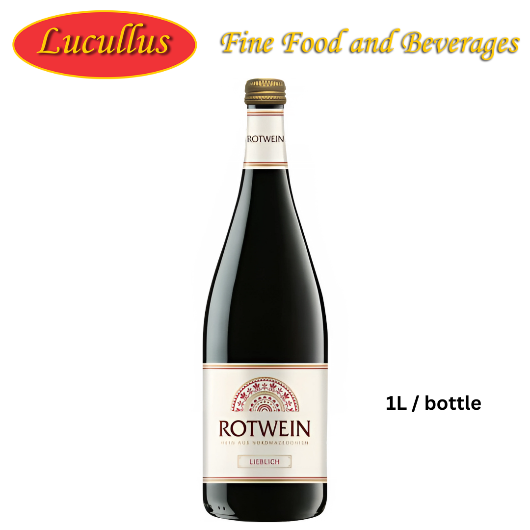 MACEDONIAN - ROTWEIN LIEBLICH / RED WINE SEMI SWEET 1,000ML