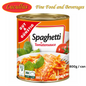 G+G - Spaghetti in Tomato Sauce - 800 g can / Spaghetti in Tomatensoße