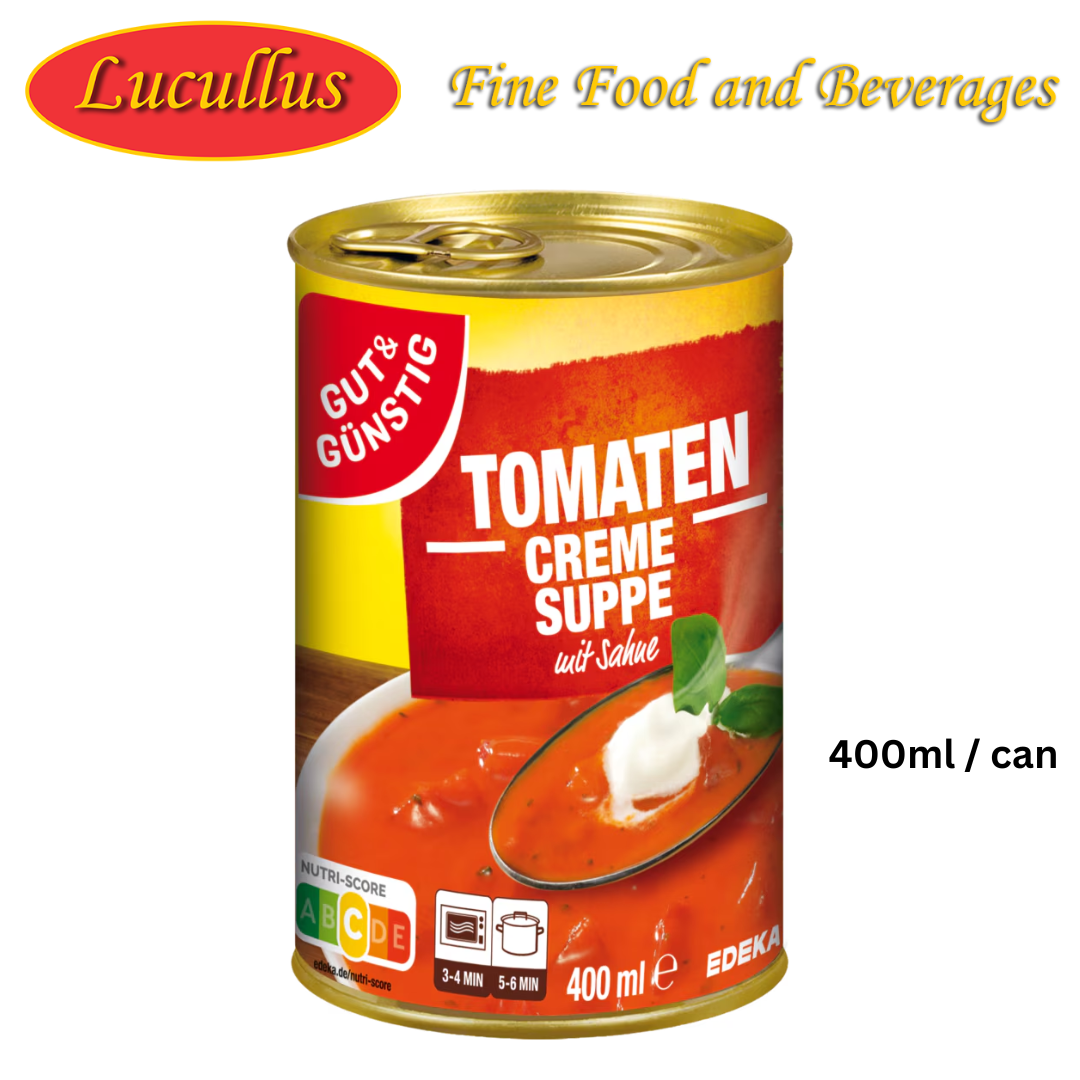 GUT & GÜNSTIG - TOMATEN CREME SUPPE / TOMATO CREAM SOUP 400ML