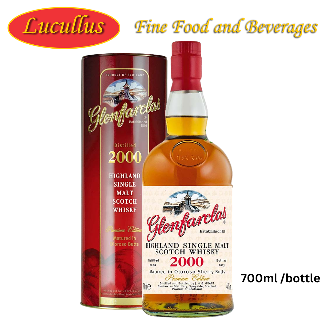 GLENFARCIAS - SCOTCH WHISKY VINTAGE 2000 700ML