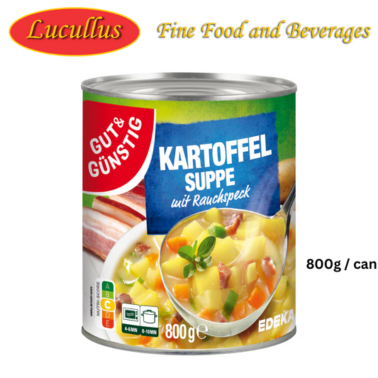 G+G - Potato Soup - 800 g can / Kartoffelsuppe