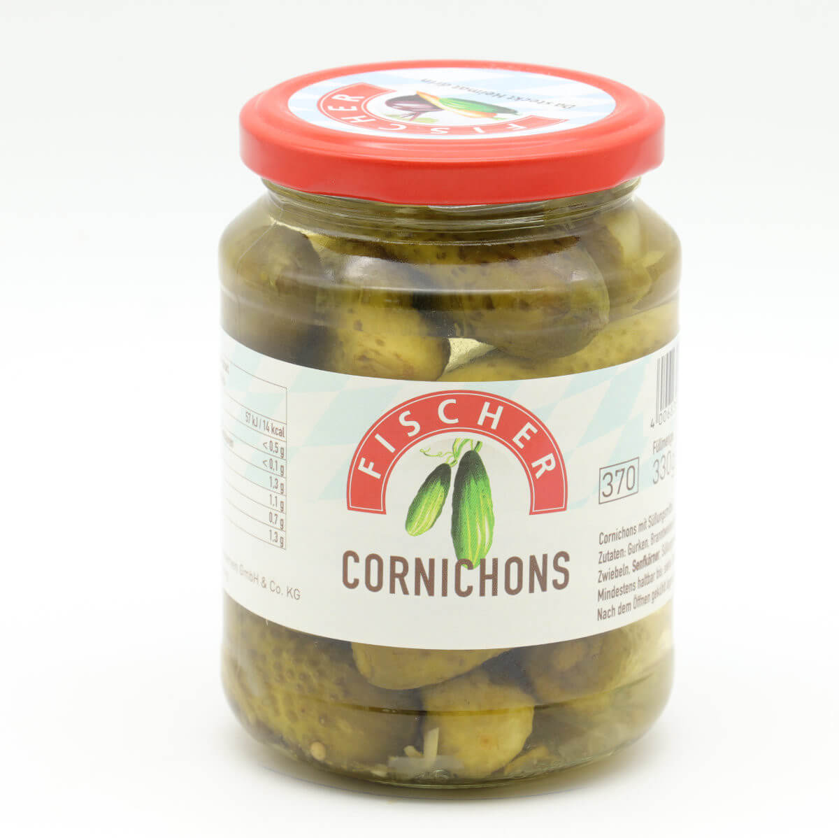 Fischer - Cornichons - 330 g glass / Cornichons