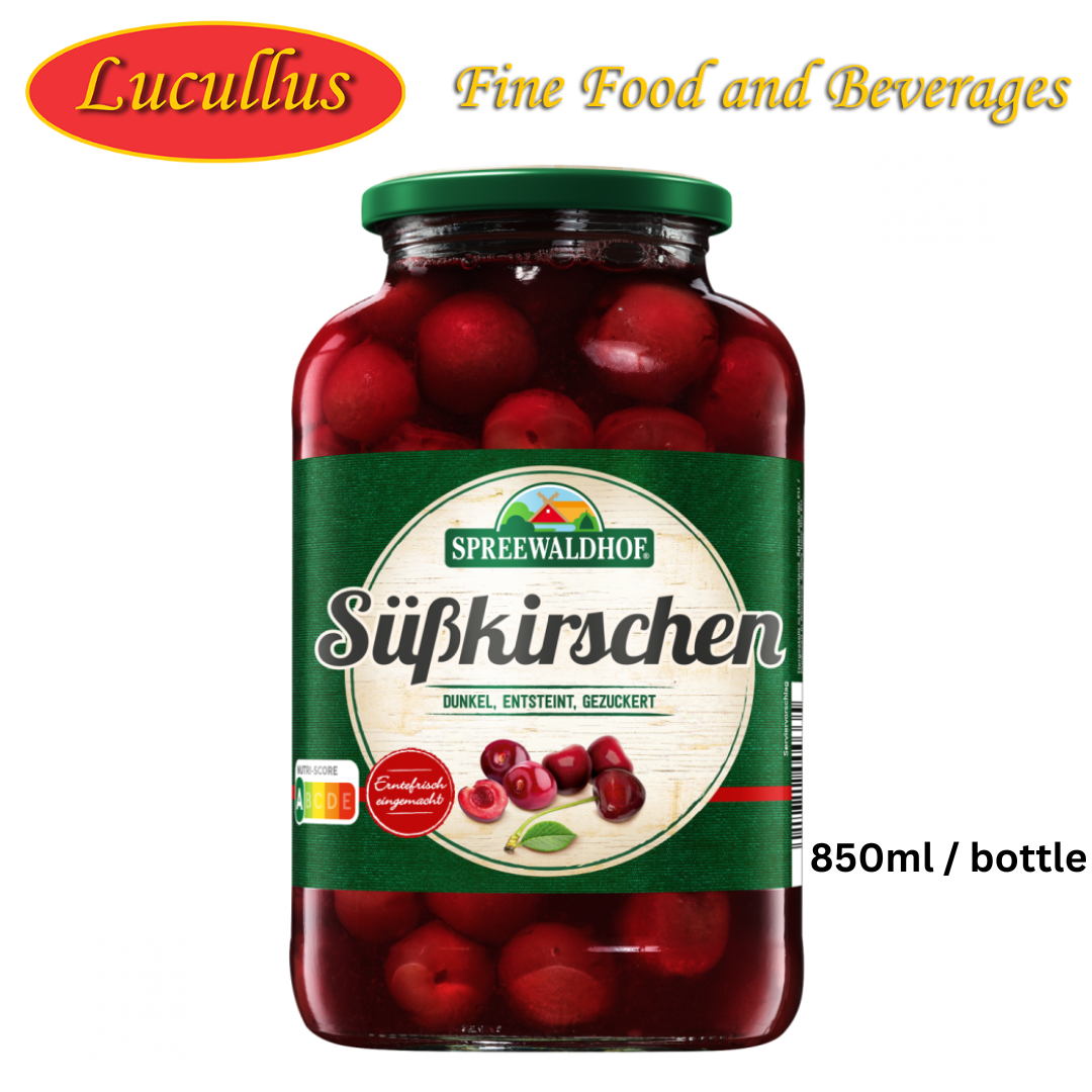 SPREEWALD - SÜßKIRSCHEN / SWEET CHERRIES 850G