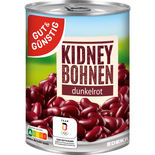 G+G - Kidney Beans - 400 g can / Kidney-Bohnen