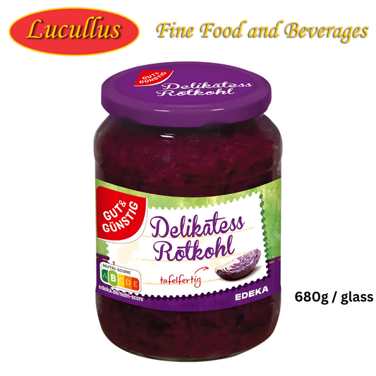 G+G - Cabbage Red - 680 g glass / Rotkohl