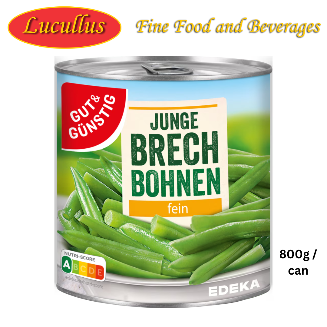 GUT & GÜNSTIG - JUNGE BRECH BOHNEN / FRENCH BEANS 800G