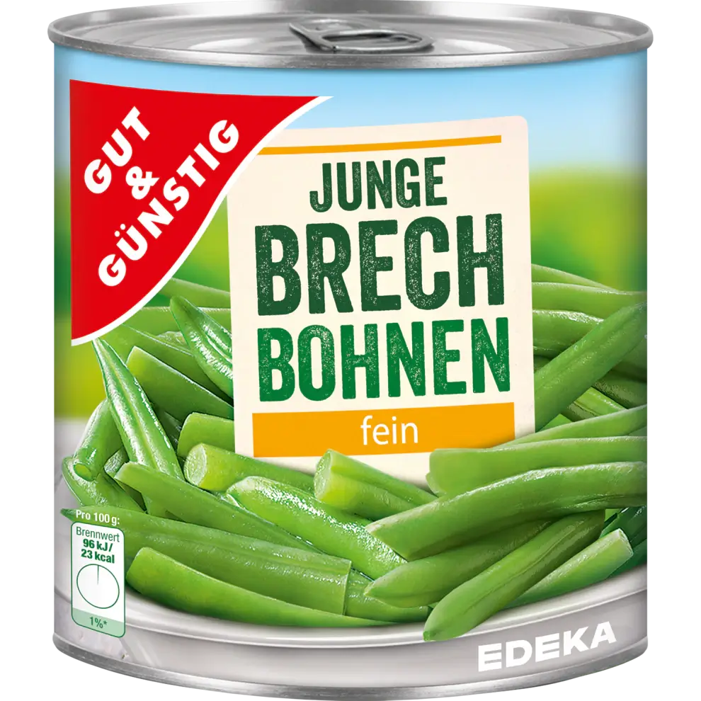 G+G - French Beans- 800 g can / Brechbohnen