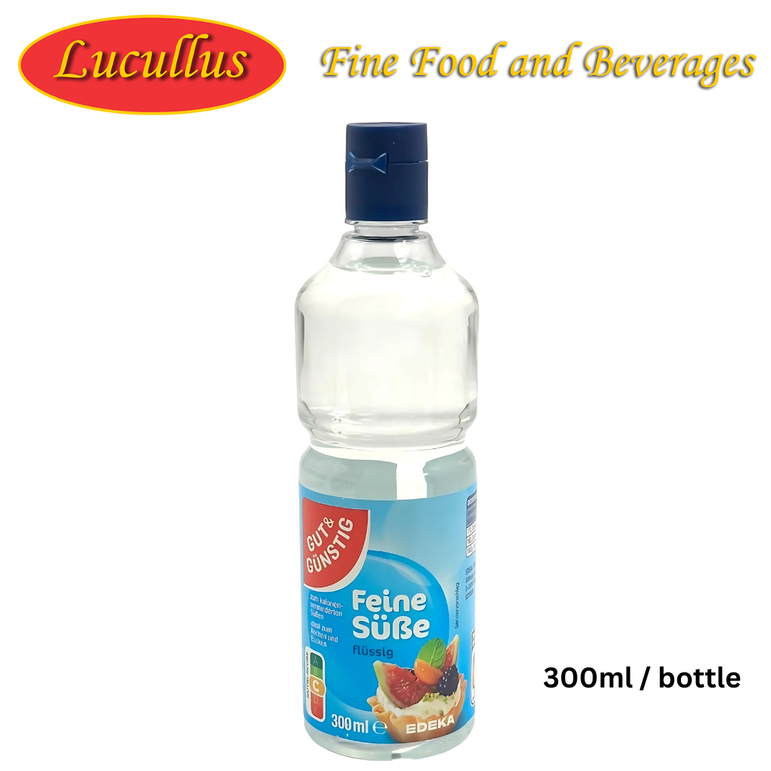 GUT & GÜNSTIG - FEINE SÜßE FLÜSSIG / FINE LIQUID SWEETENER 300ML