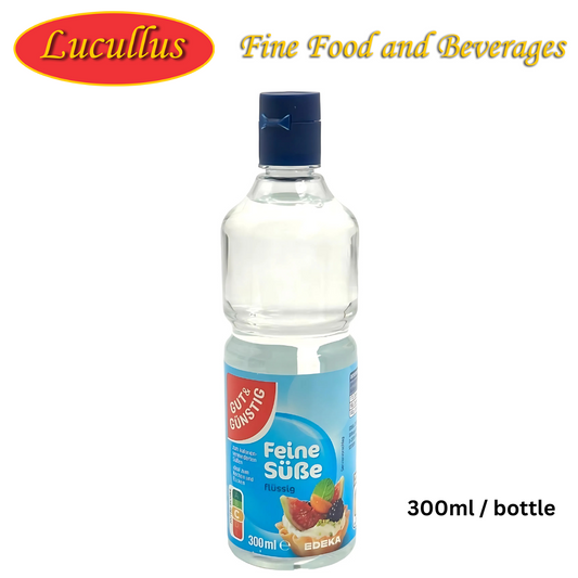 GUT & GÜNSTIG - FEINE SÜßE FLÜSSIG / FINE LIQUID SWEETENER 300ML