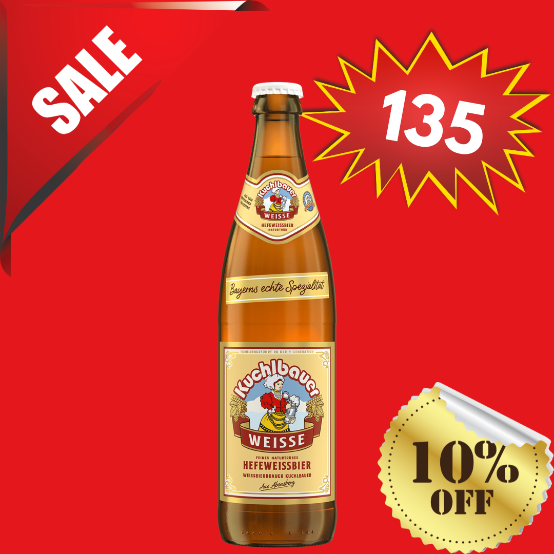 KUCHLBAUER - WEISSE 500ML BTL (20.08.2025 EXPIRY)