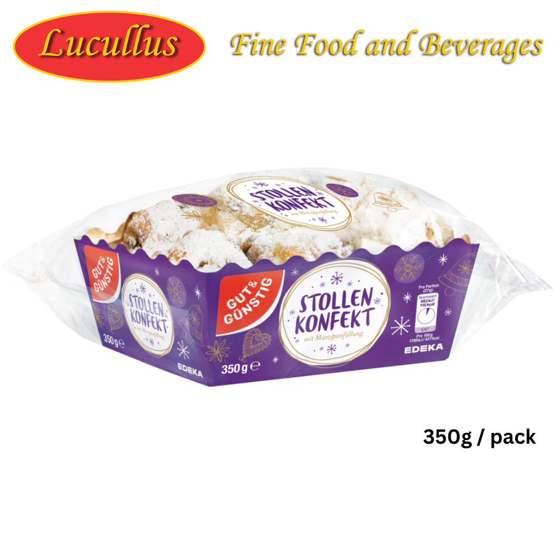 GUT & GÜNSTIG - STOLLEN KONFEKT / FRUIT LOAF CONFECTION 350G