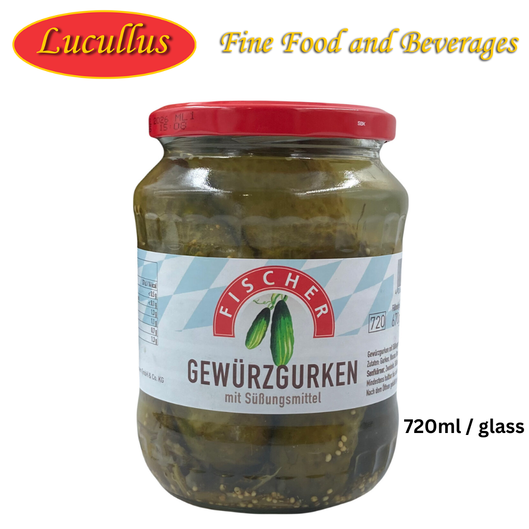 FISCHER - GEWÜRZGURKEN / PICKLES 720G