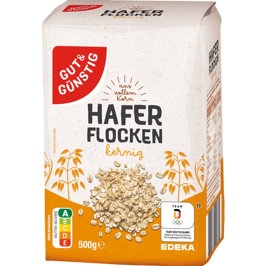 G+G - Oatmeal - 500 g pck / Haferflocken Kernig