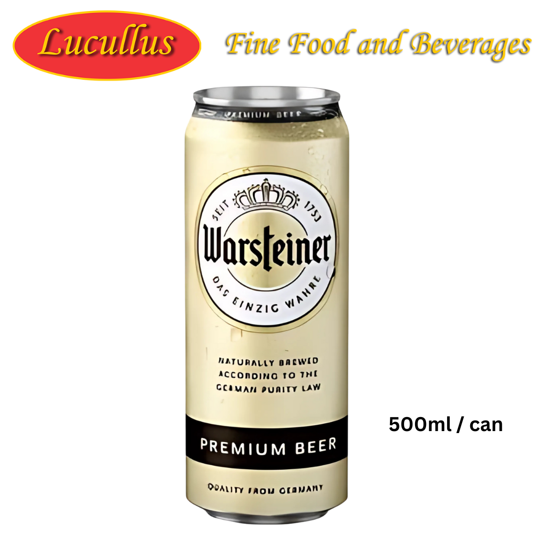 WARSTEINER - PREMIUM PILS 500ML CAN