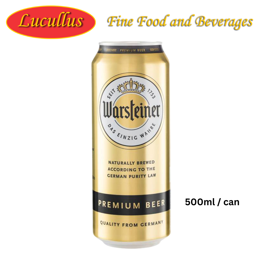 WARSTEINER - PREMIUM PILS 500ML CAN