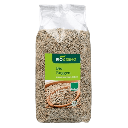 Bio Greno - Rye Grains - 1kg / Bio Roggen