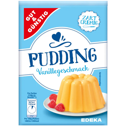 G+G Vanilla Pudding - 37g / Vanillegeschmack cremig