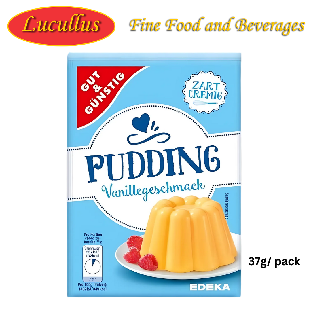 GUT & GÜNSTIG - PUDDING VANILLE / VANILLA PUDDING 37G