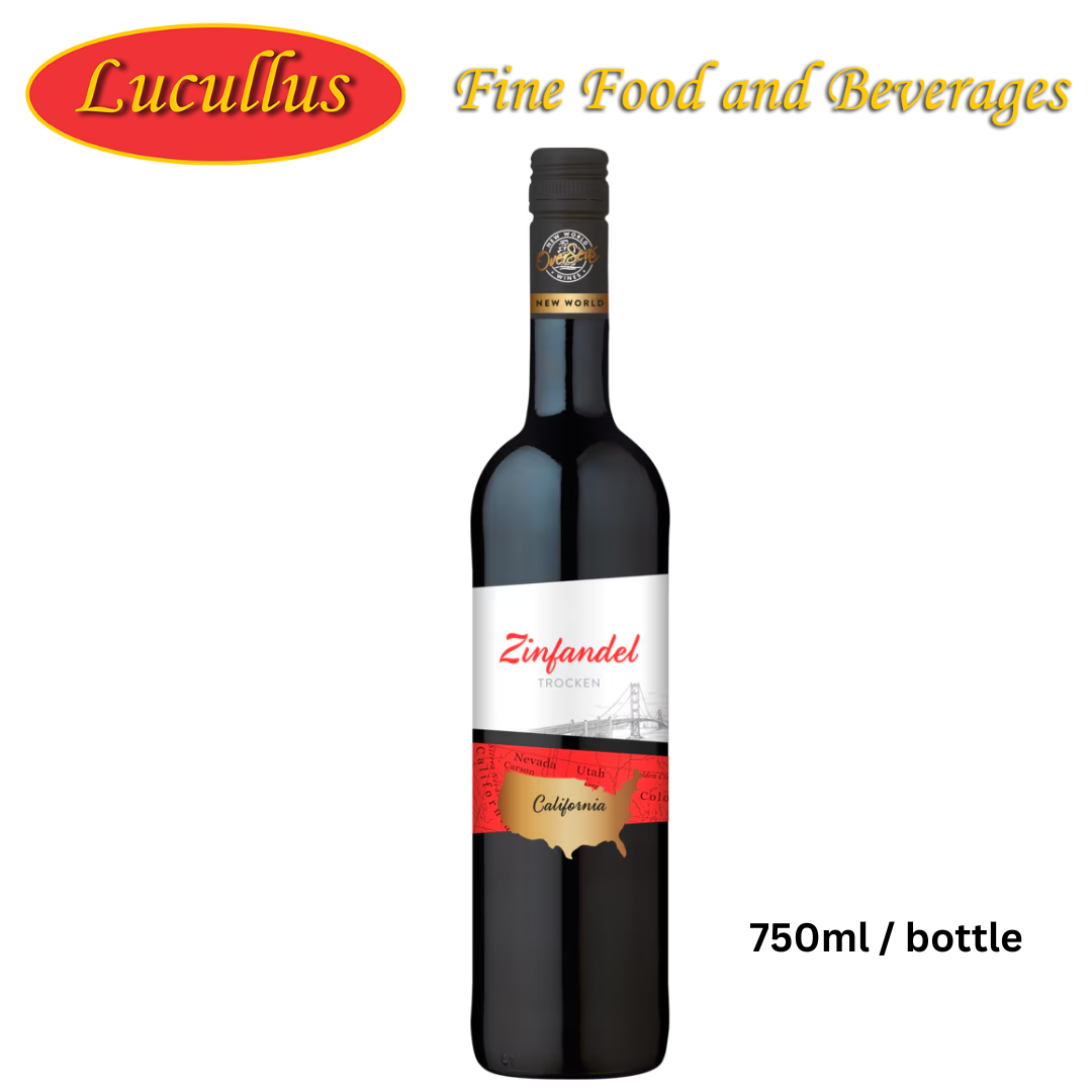 OVERSEAS - ZINFANDEL TROCKEN CALIFORNIA / RED WINE 750ML