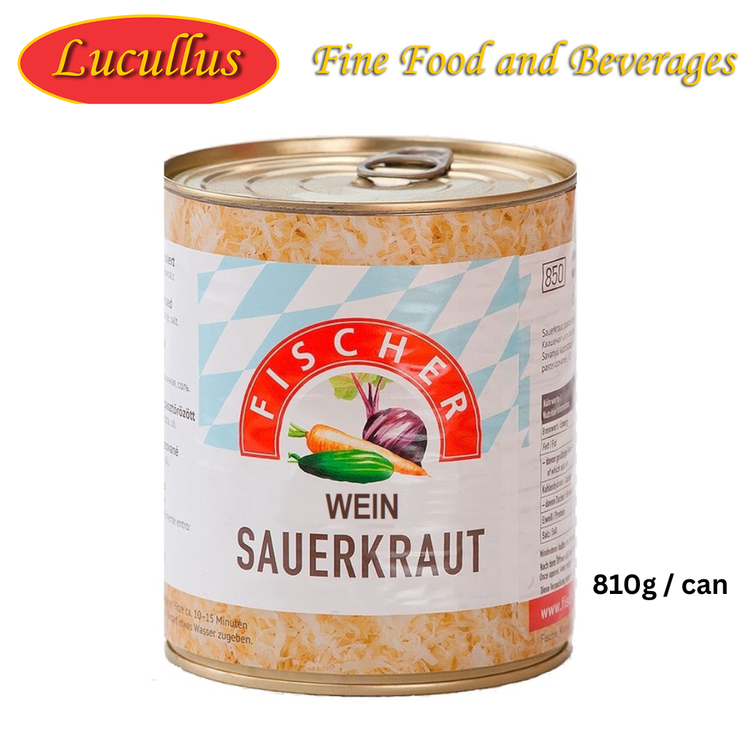 FISCHER - WEIN SAUERKRAUT / WINE SAUERKRAUT 810G