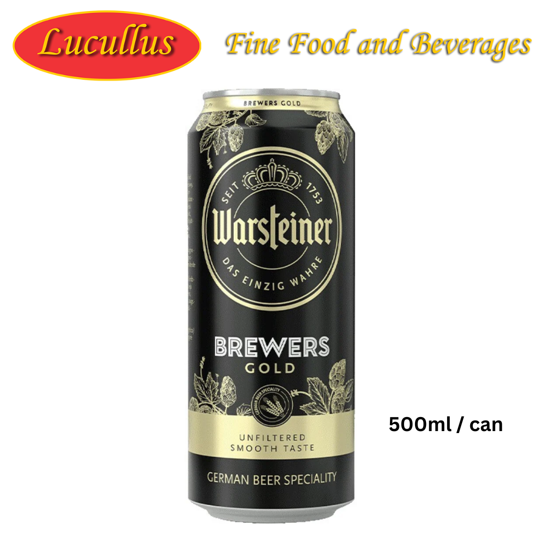 WARSTEINER - BREWERS GOLD 500ML CAN