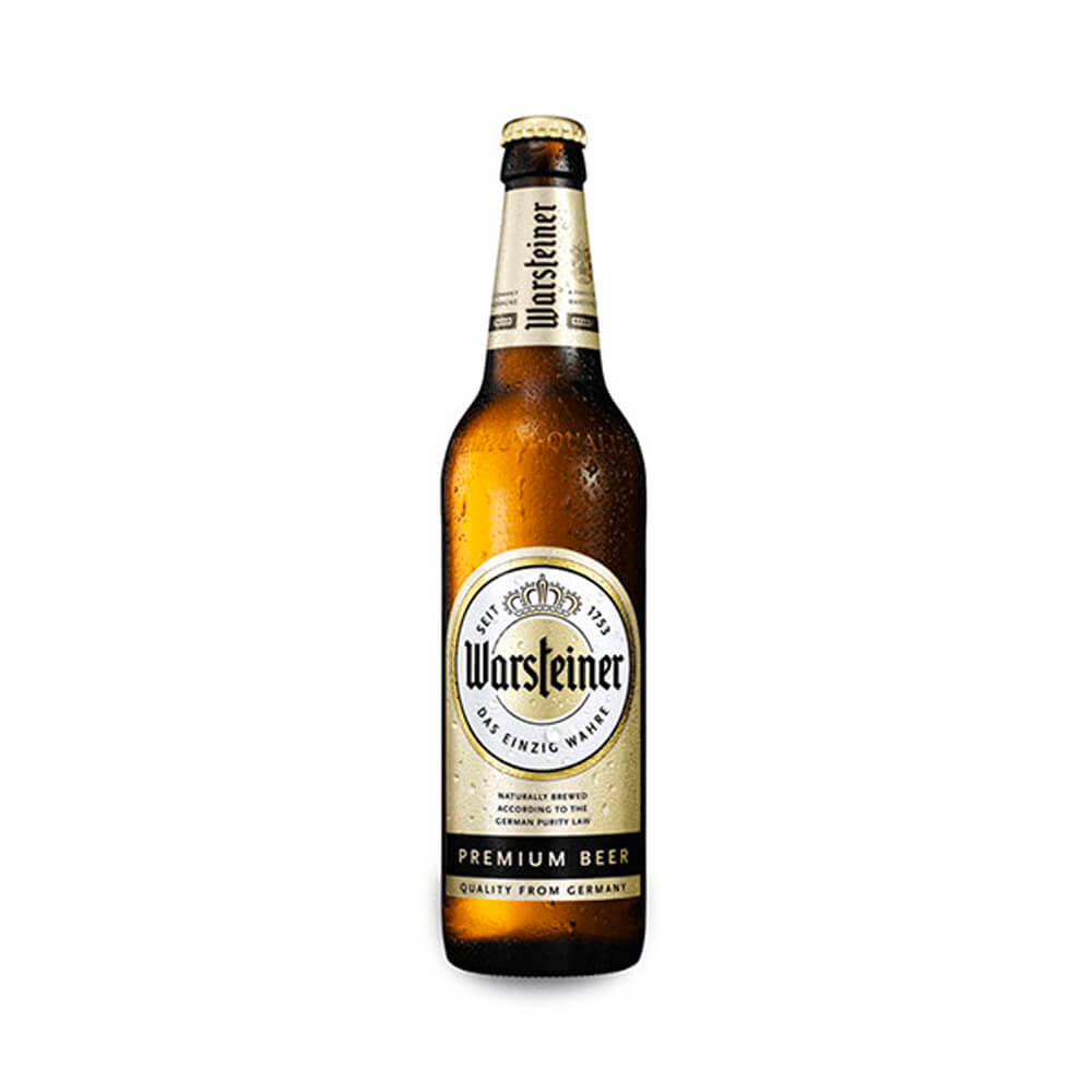 Warsteiner - Pils Beer - 500ml btl / 24 per case/ Premium Beer