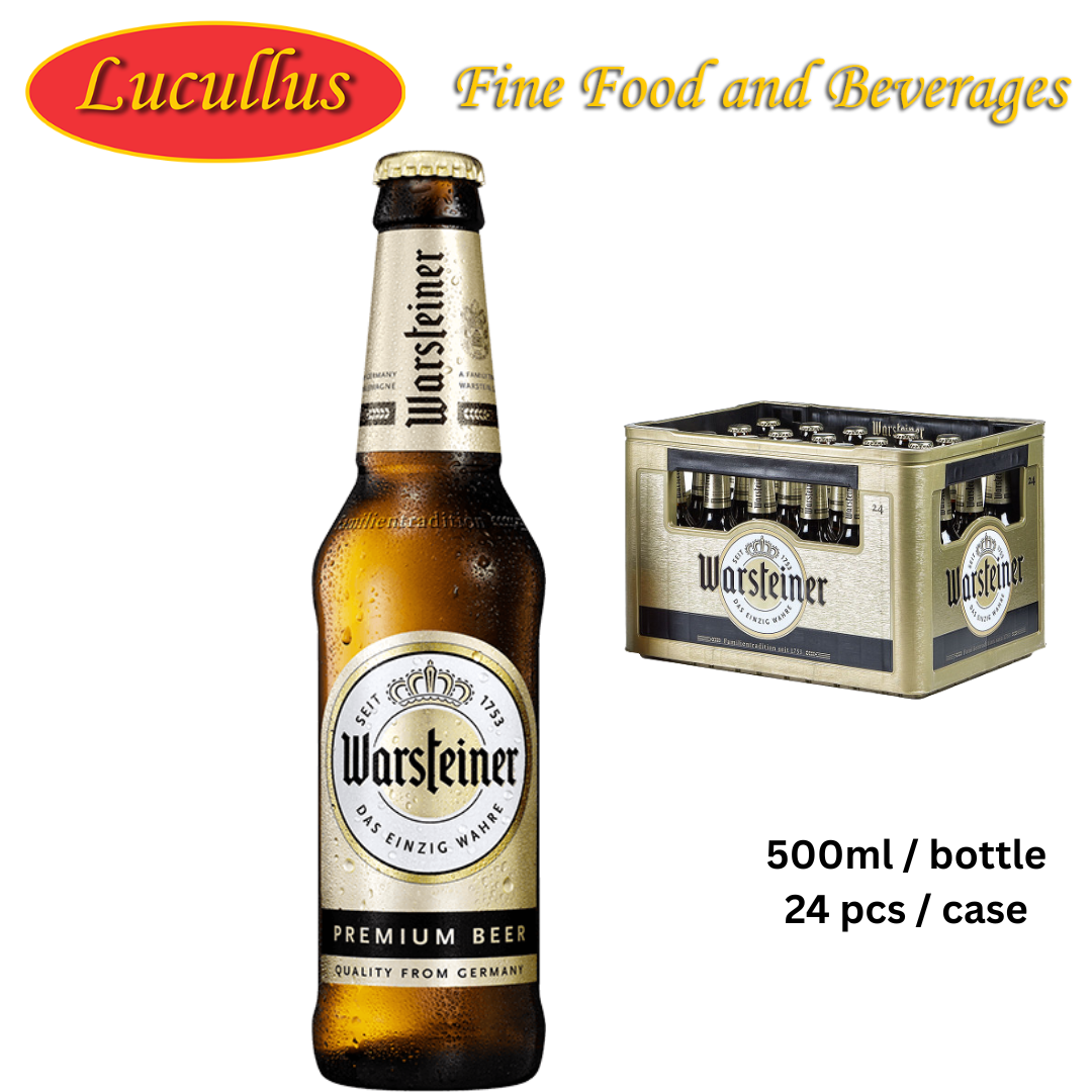WARSTEINER - PREMIUM PILS BIER 500ML BTL / 24 STÜCK PRO KARTON