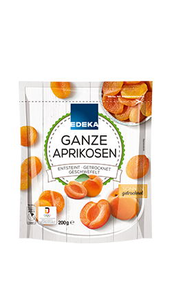 Edeka - Aprikosen Ohne Stein Dried Apricots -200 g / Artischocken Herzen