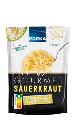 Edeka - Gourmet Pickled Cabbage - 400 g / Gourmet Sauerkraut