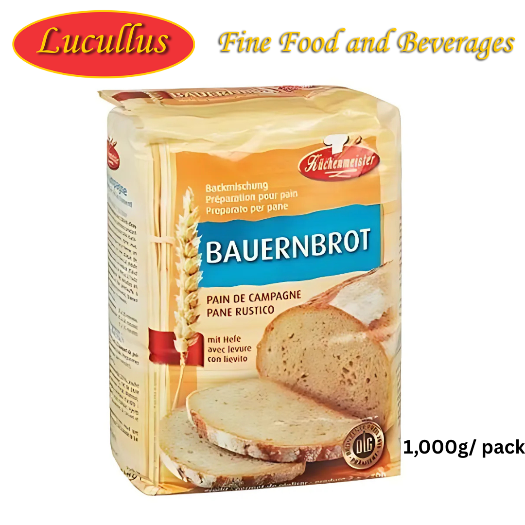 KÜCHENMEISTER - BAUERNBROT BACKMISCHUNG / FARMHOUSE BREAD BAKING MIX 1KG