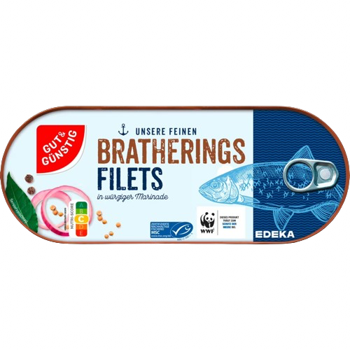 G+G Bratheringes Filets / Fried Herrings Fillet 325g