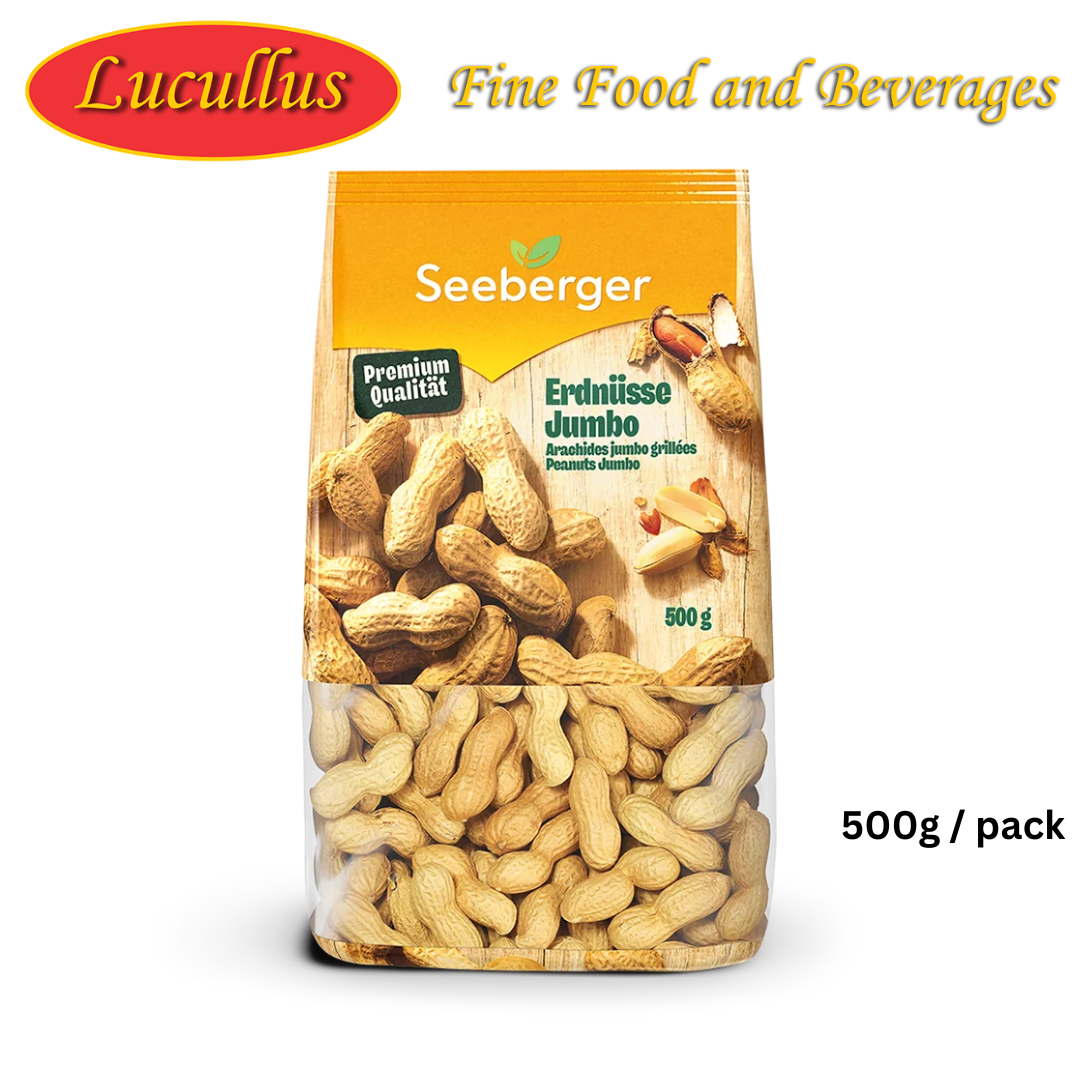 SEEBERGER ERDNUESSE JUMBO RIESEN / JUMBO PEANUTS 500G
