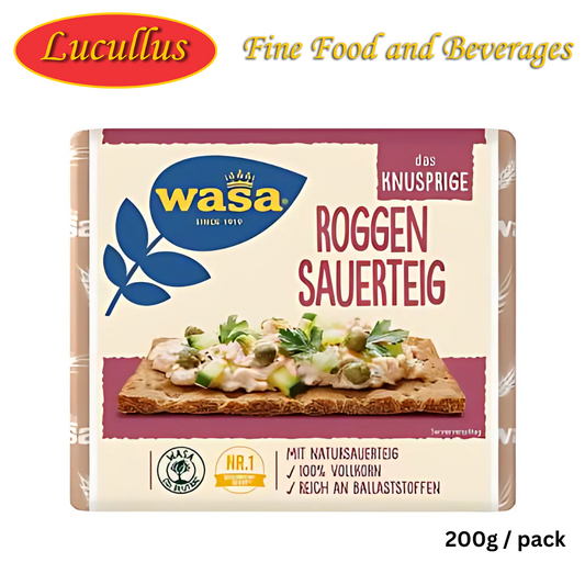 WASA - ROGGEN SAUERTEIG / KNUSPRIGES ROGGENBROT 235G