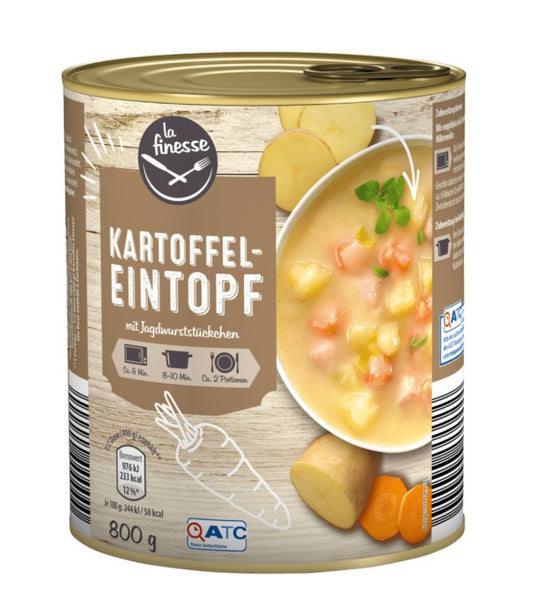 La Finesse - Potato Stew- 800 g / Kartoffeltopf