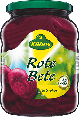 Kuehne - Red Beet - 370 g glass / Rote Beete