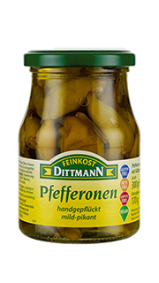 Dittmann - Chillies - 300 ml / Pfefferonen Mild Pikant