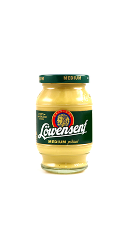 Loewensenf - Mustard Medium Hot - 250ml / Loewensenf Mittel