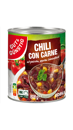 G+G - Chili con carne - 800g / Chili con carne mia Schweinefleiscg