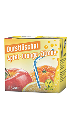 Wesergold Durstlöcher - Apple Orange Lemon juice - 0.5L / Apfel Orange Zitrone