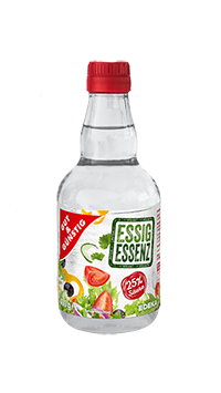 G+G - Vinegar Concentrate 400 g / Essig Essenz 25% Saure