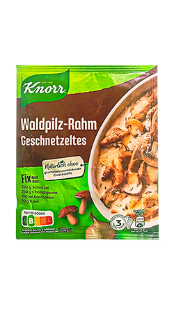 Knorr - Fix for Mushroom Cream Meat 40 g pck / Waldpilz Rahm Geschnetzeltes