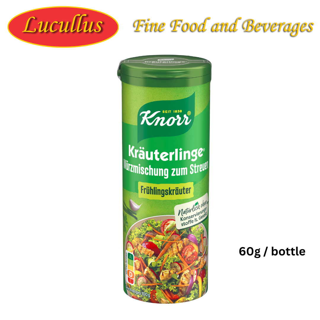 KNORR - KRÄUTER WÜRZMISCHUNG ZUM STREUEN FRÜLINGSKRÄUTER / HERBAL MIX DISPENSER 60G